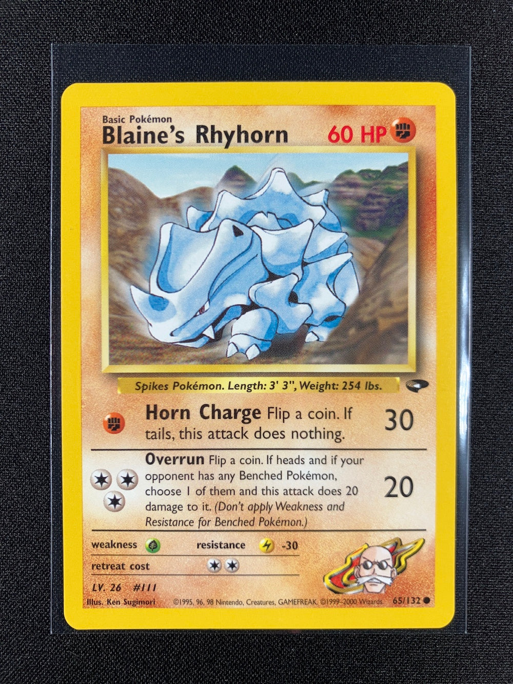 Blaine's Rhyhorn - Gym Challenge - #65