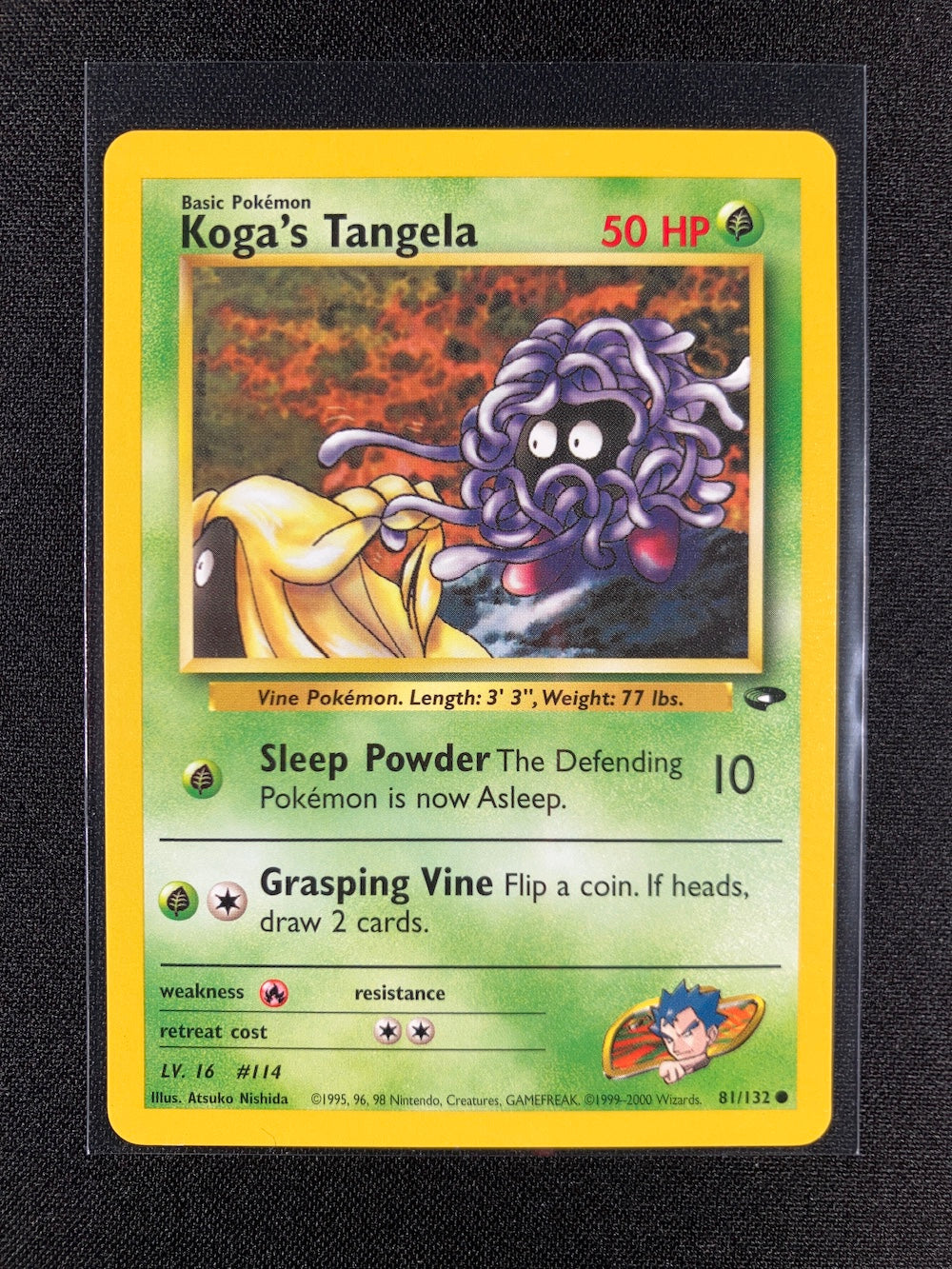Koga's Tangela - Gym Challenge - #81