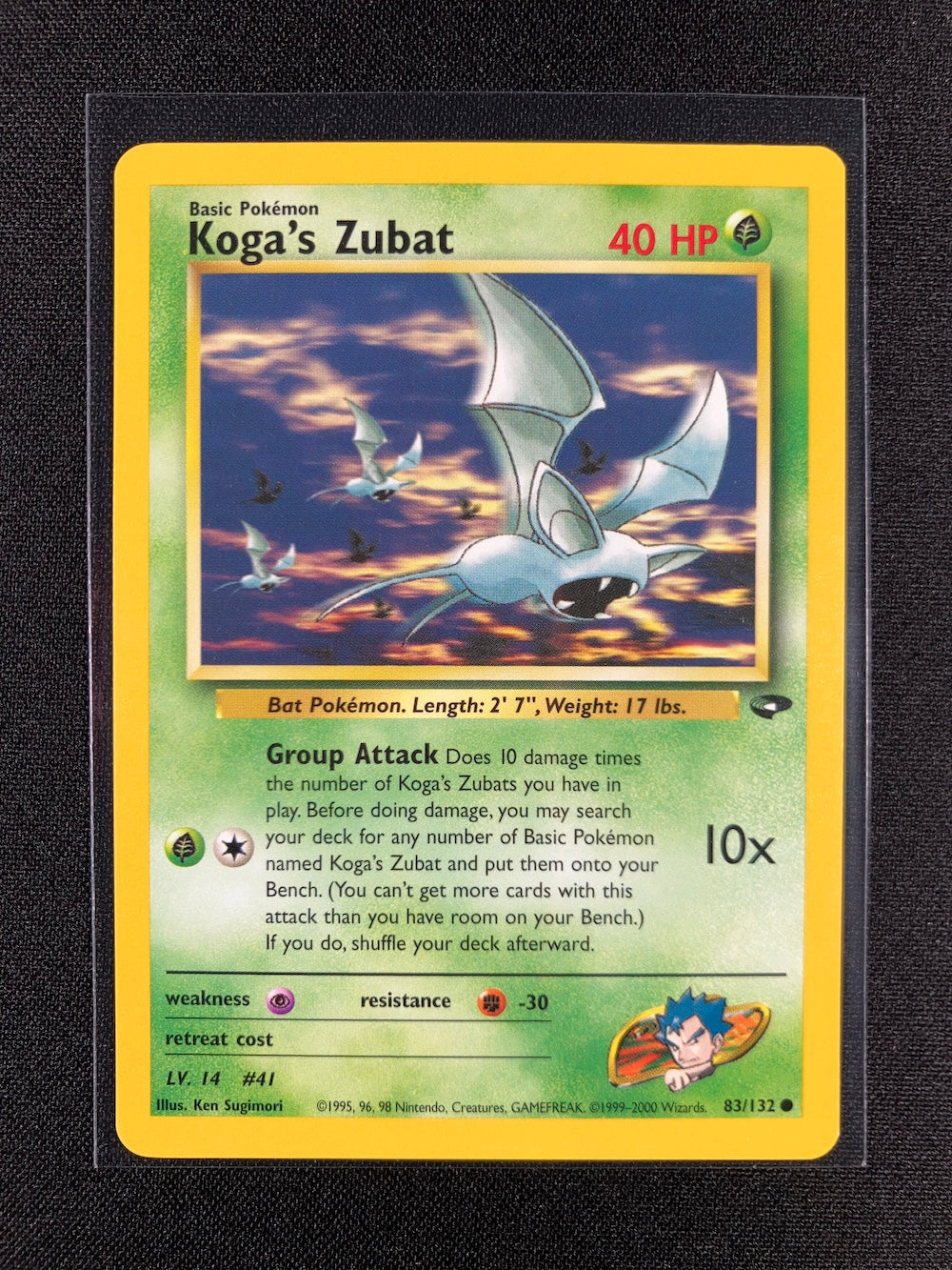 Koga's Zubat - Gym Challenge - #83