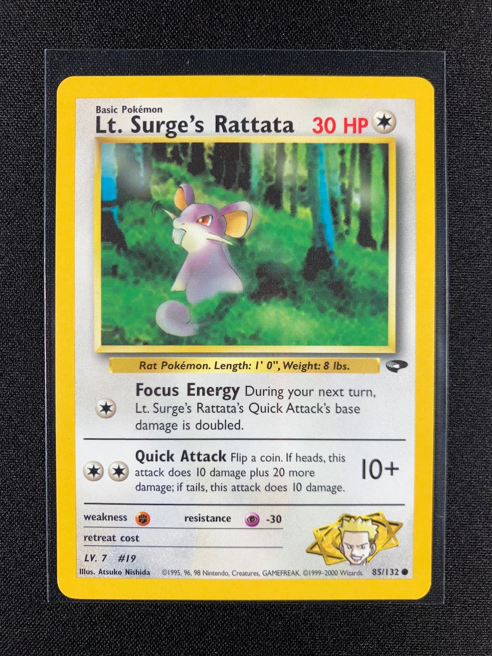 Lt. Surge's Rattata - Gym Challenge - #85