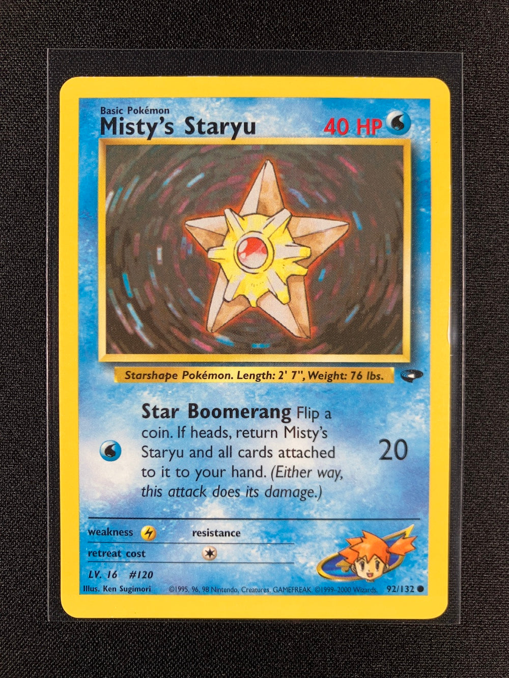 Misty's Staryu - Gym Challenge - #92