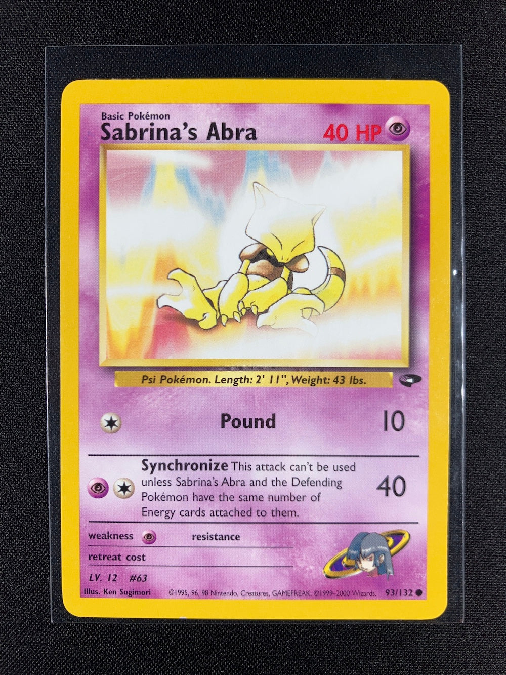 Sabrina's Abra - Gym Challenge - #93