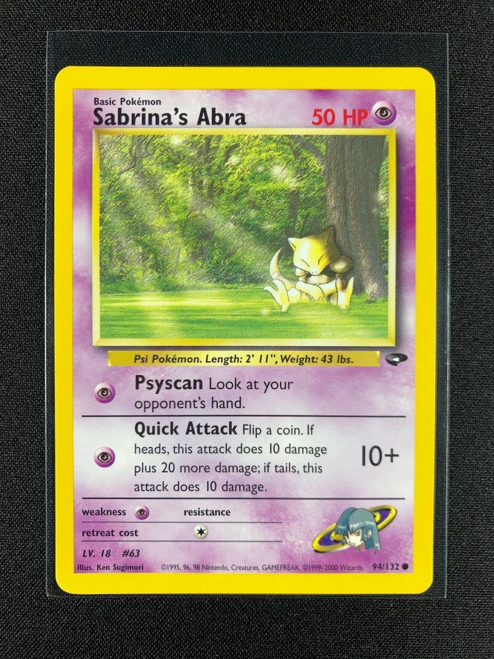 Sabrina's Abra - Gym Challenge - #94