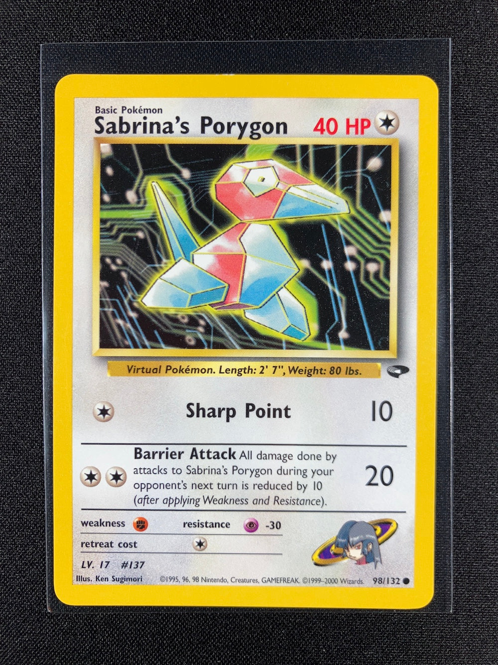 Sabrina's Porygon - Gym Challenge - #98