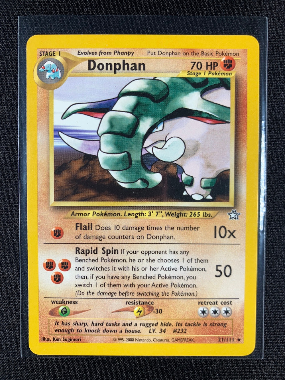 Donphan - Neo Genesis - #21