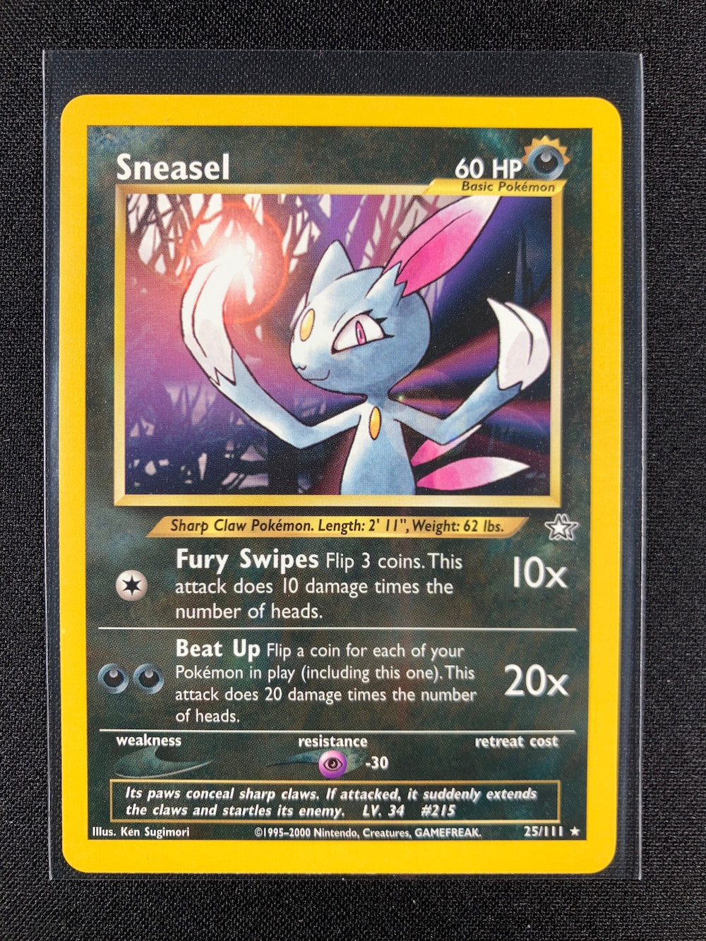 Sneasel - Neo Genesis - #25
