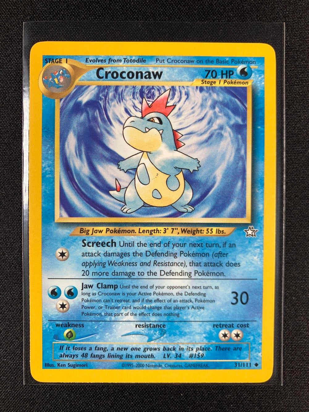 Croconaw - Neo Genesis - #31