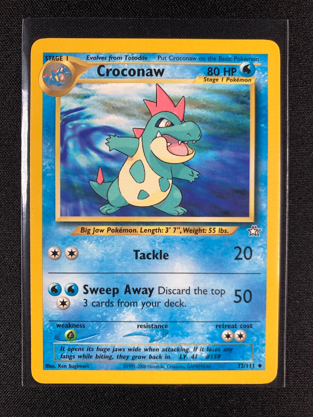 Croconaw - Neo Genesis - #32