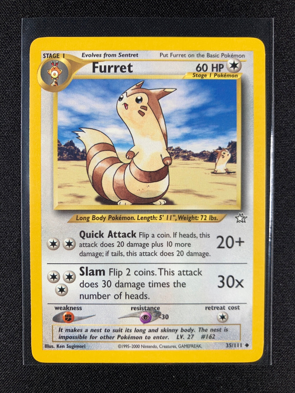 Furret - Neo Genesis - #35