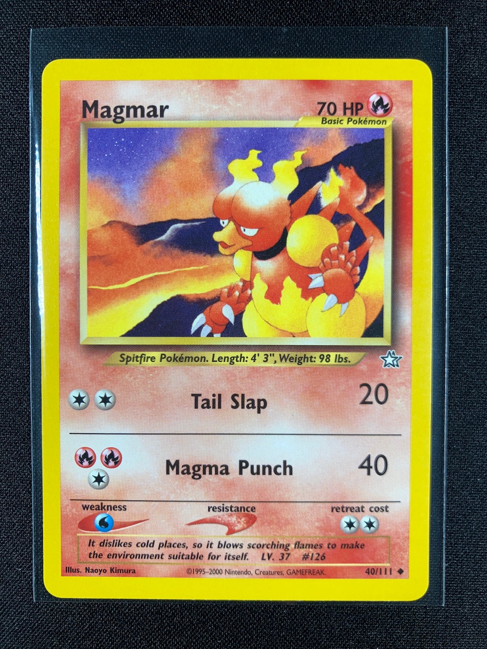 Magmar - Neo Genesis - #40