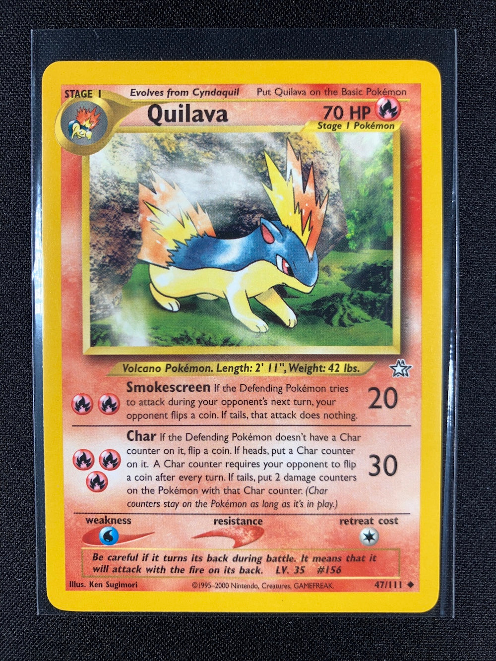 Quilava - Neo Genesis - #47