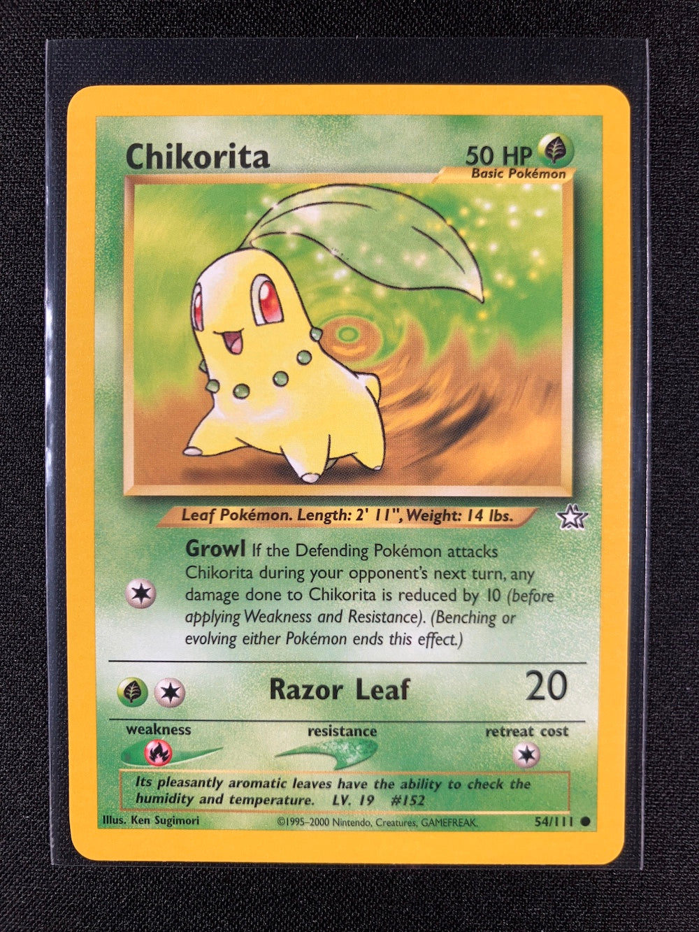 Chikorita - Neo Genesis - #54