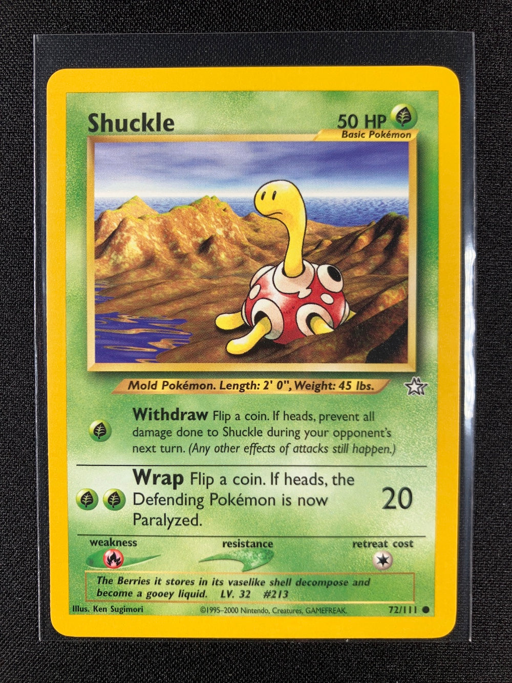 Shuckle - Neo Genesis - #72