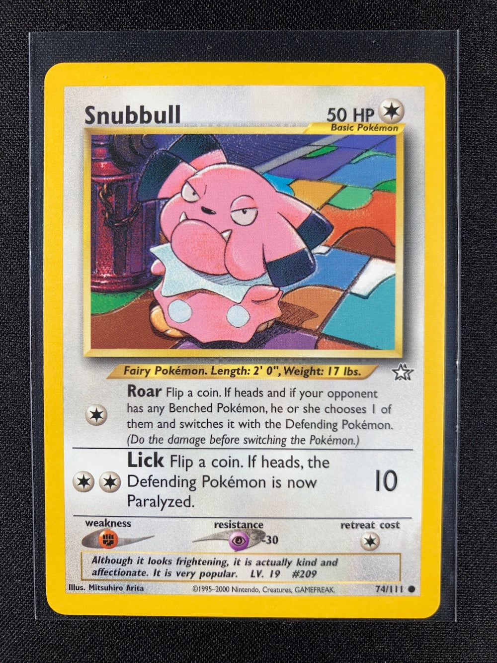 Snubbull - Neo Genesis - #74