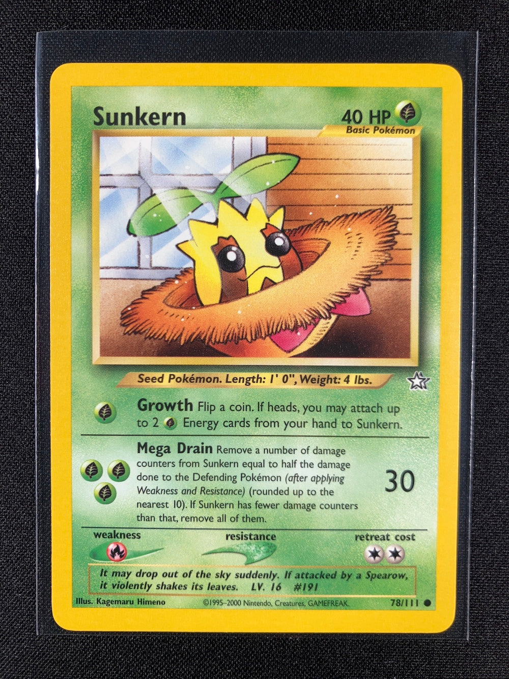 Sunkern - Neo Genesis - #78
