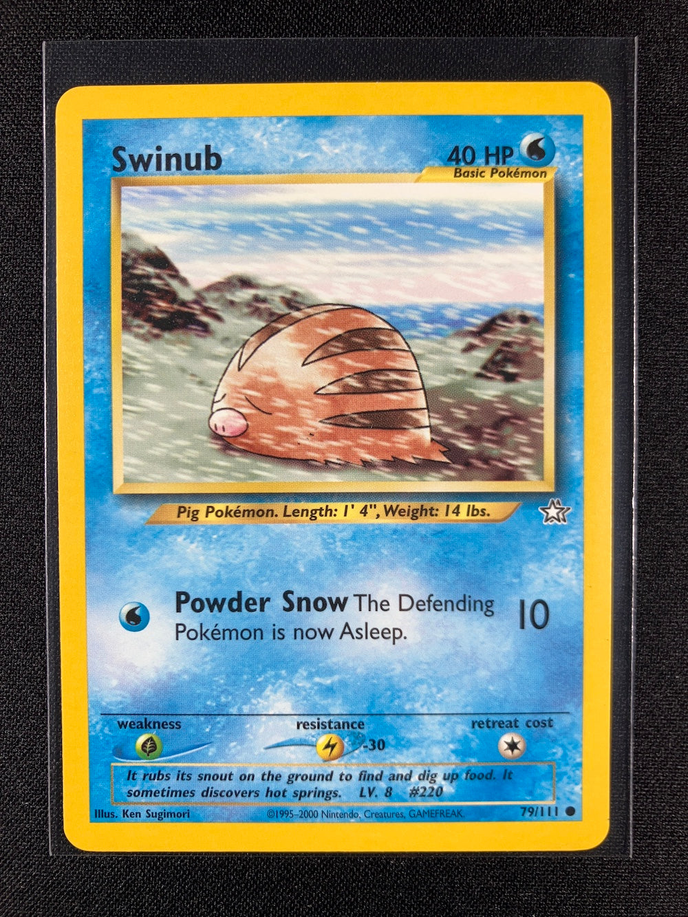 Swinub - Neo Genesis - #79