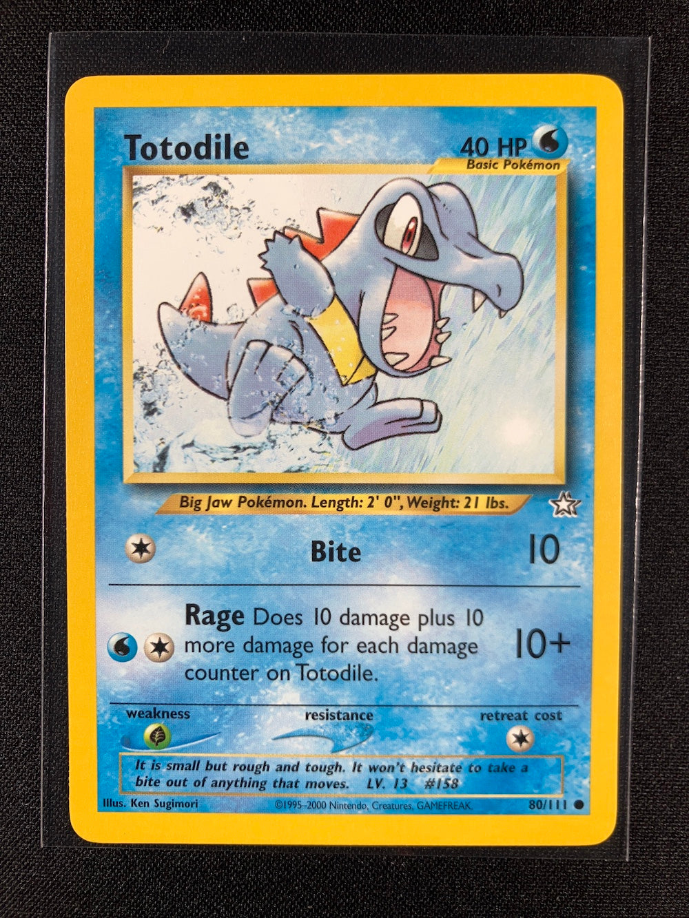 Totodile - Neo Genesis - #80