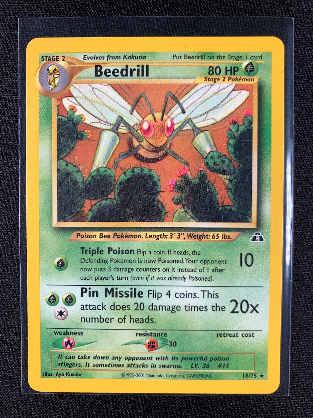 Beedrill - Neo Discovery - #18