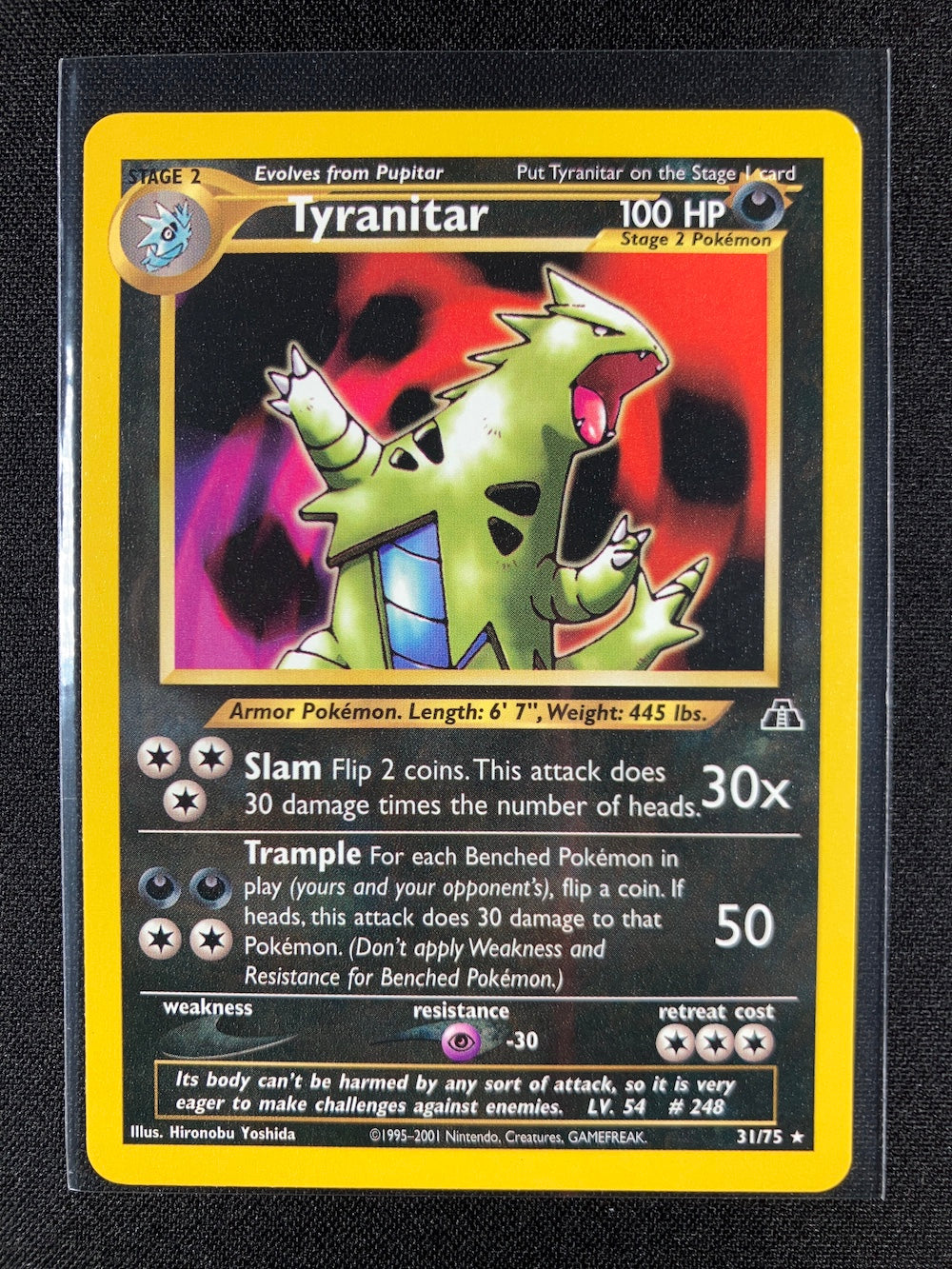 Tyranitar - Neo Discovery - #31