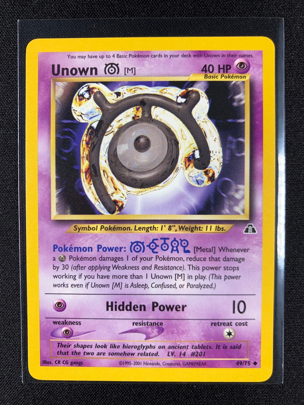Unown M - Neo Discovery - #49