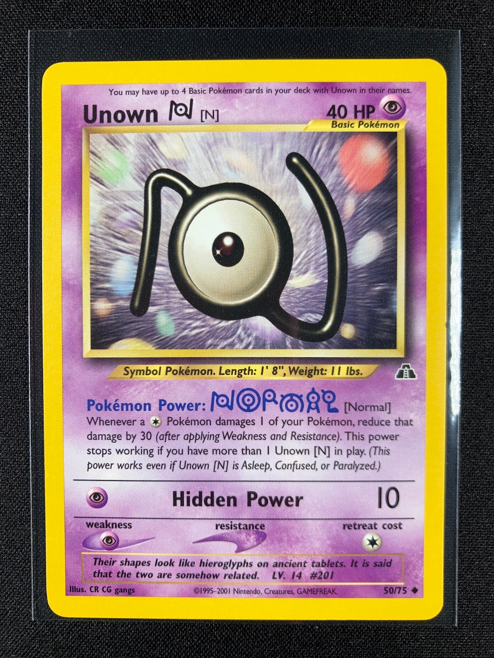 Unown N - Neo Discovery - #50