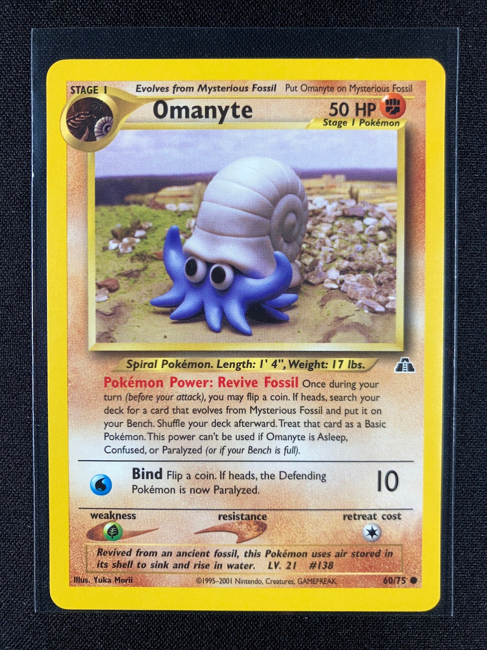Omanyte - Neo Discovery - #60