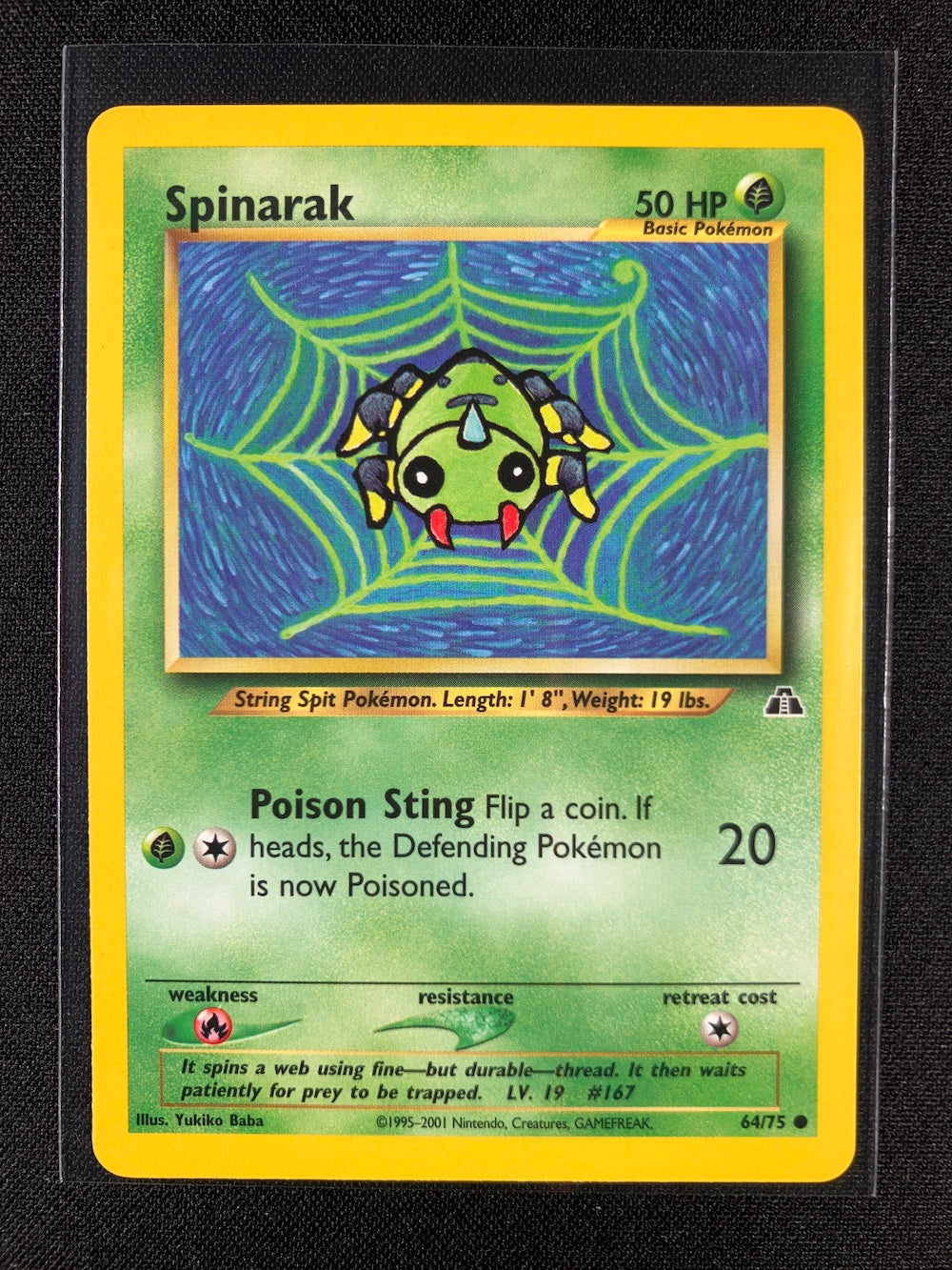 Spinarak - Neo Discovery - #64