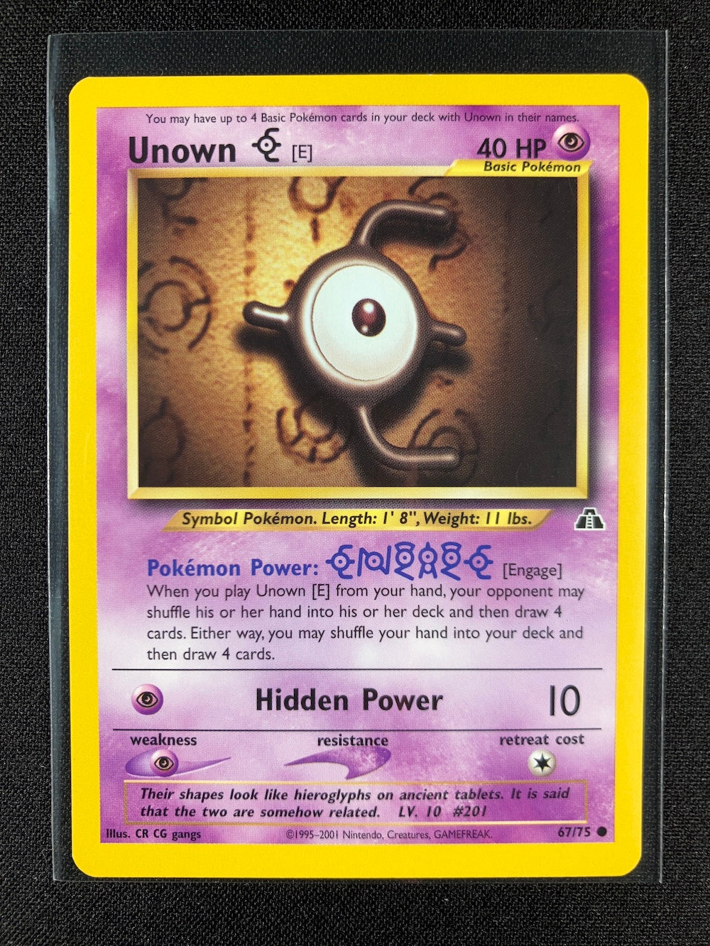 Unown E - Neo Discovery - #67