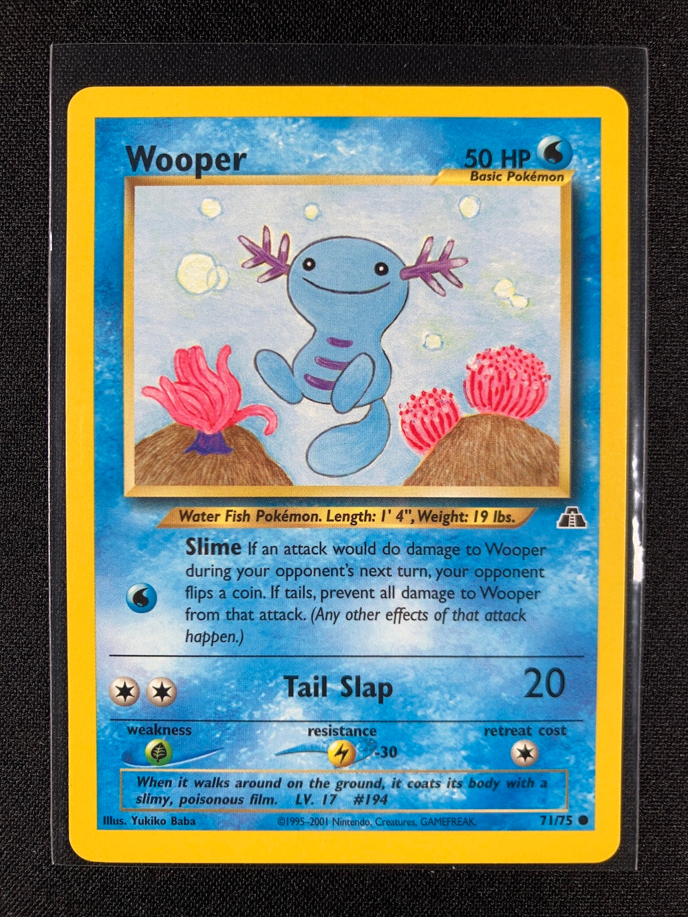 Wooper - Neo Discovery - #71