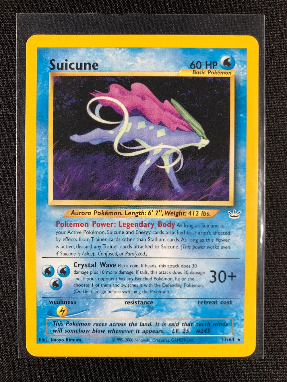 Suicune - Neo Revelation - #27