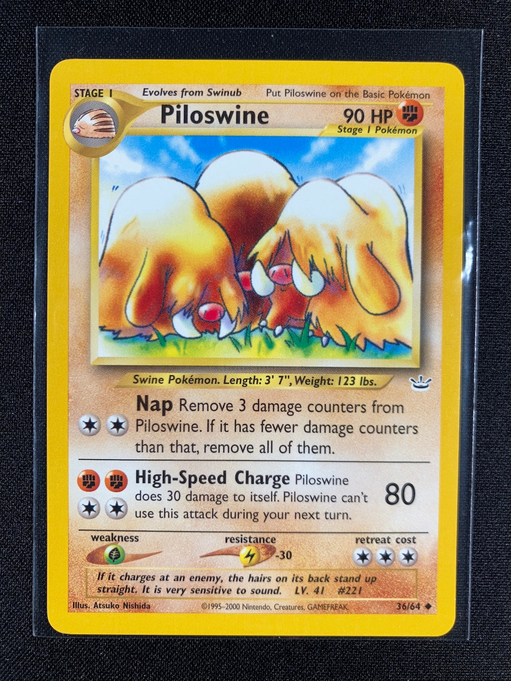 Piloswine - Neo Revelation - #36