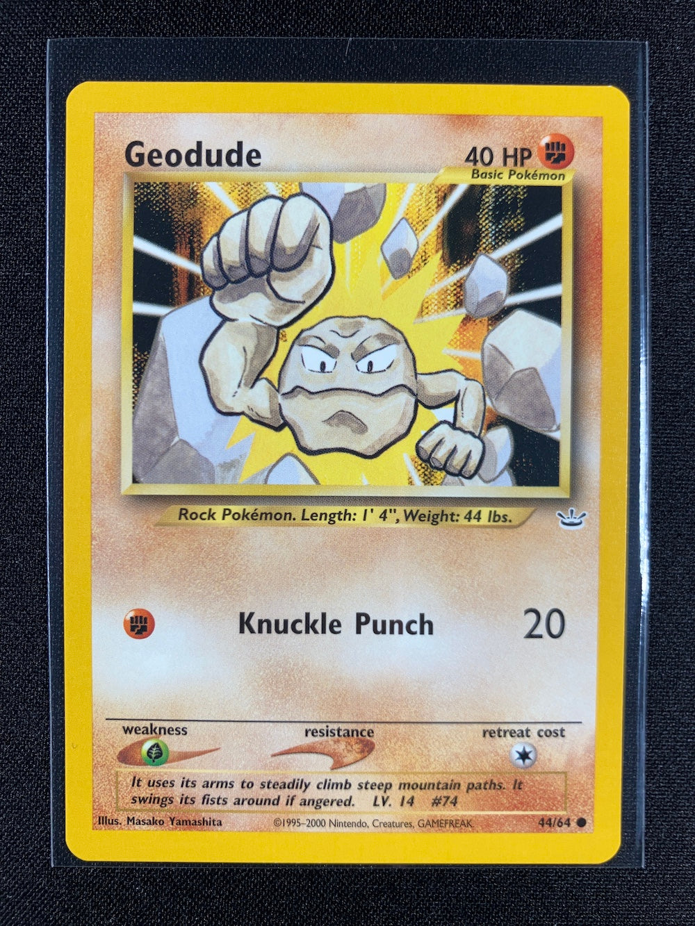 Geodude - Neo Revelation - #44
