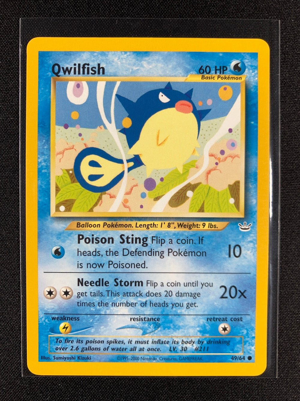 Qwilfish - Neo Revelation - #49
