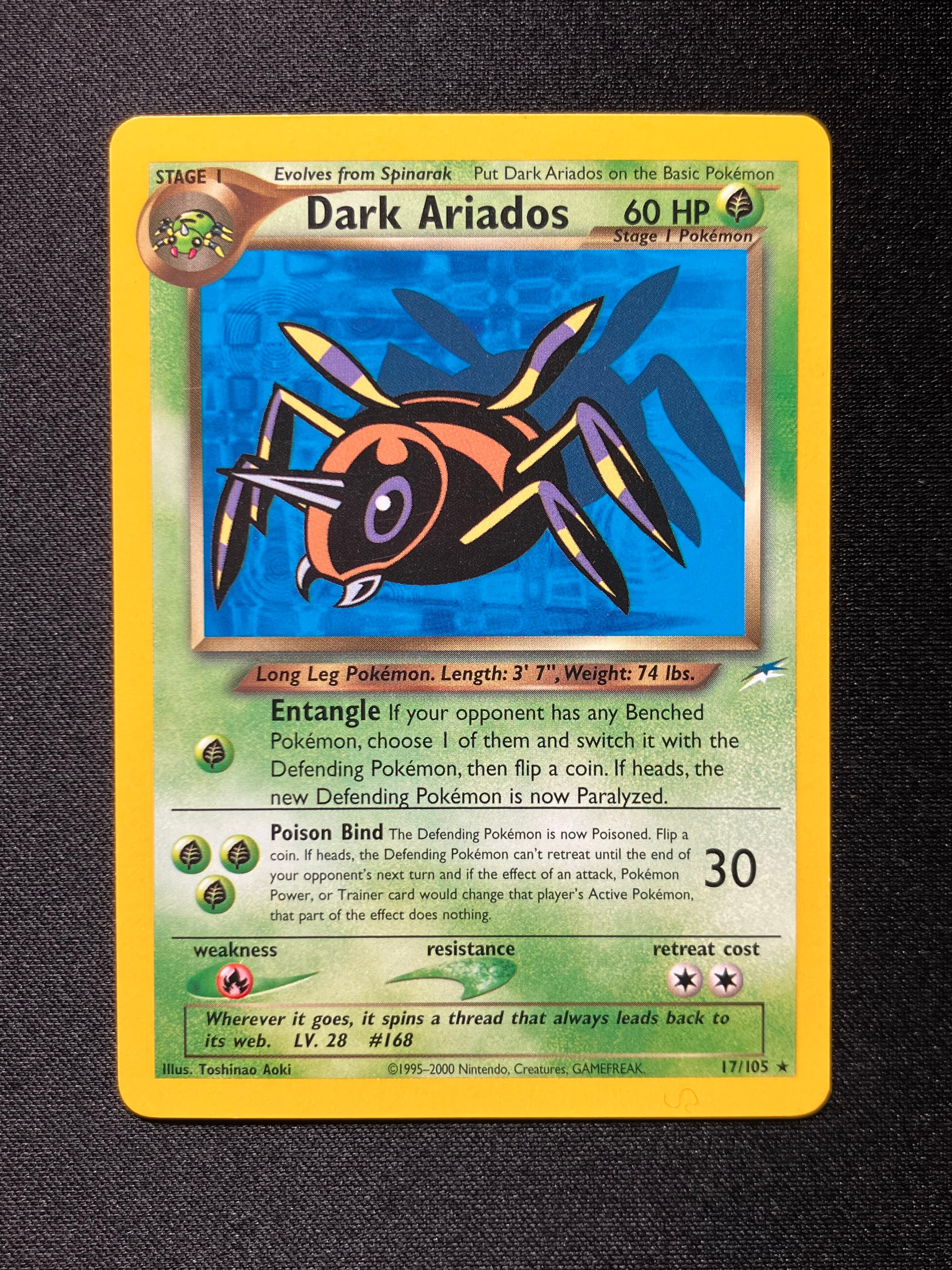 Dark Ariados - Neo Destiny - #17