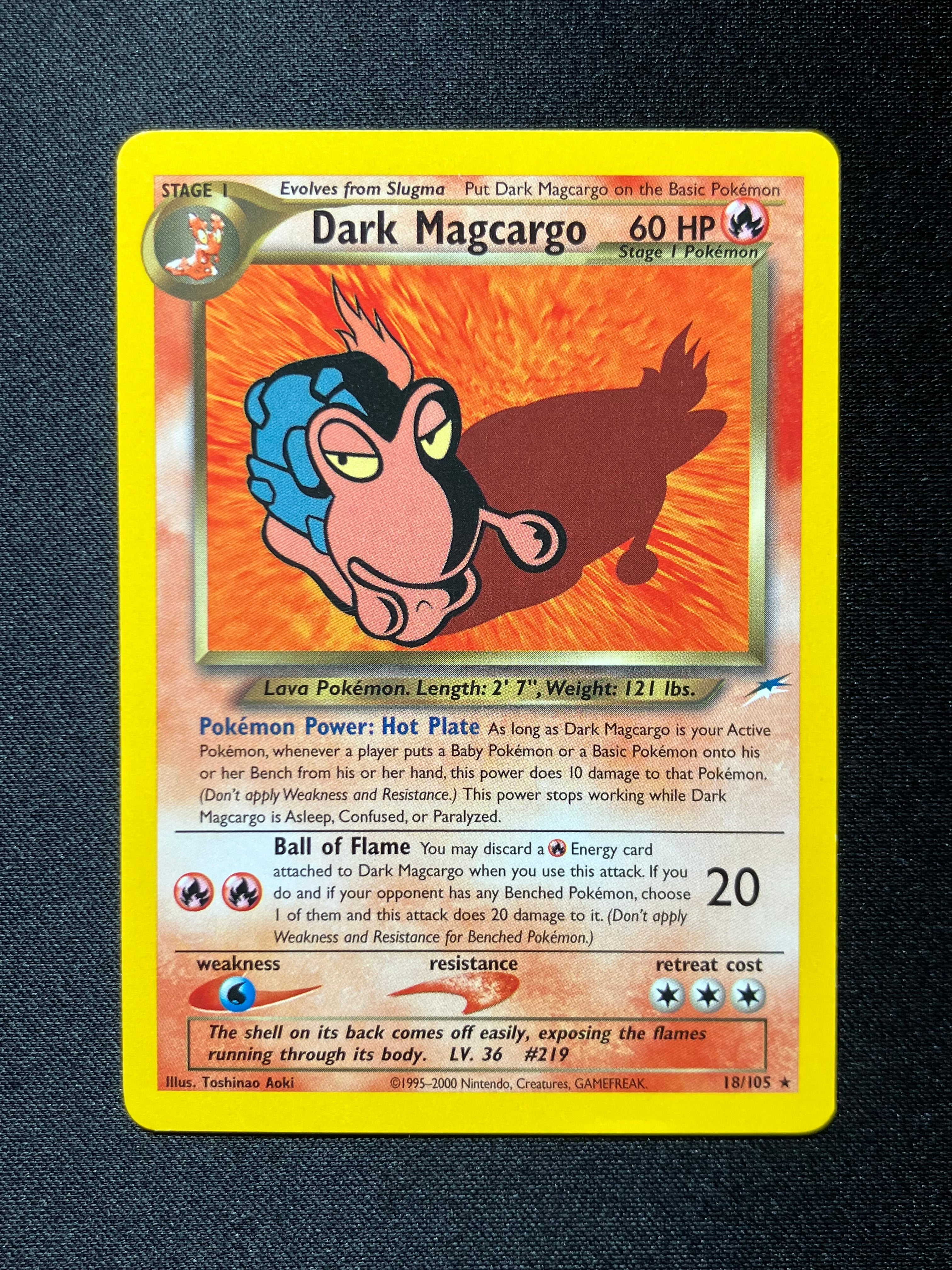 Dark Magcargo - Neo Destiny - #18