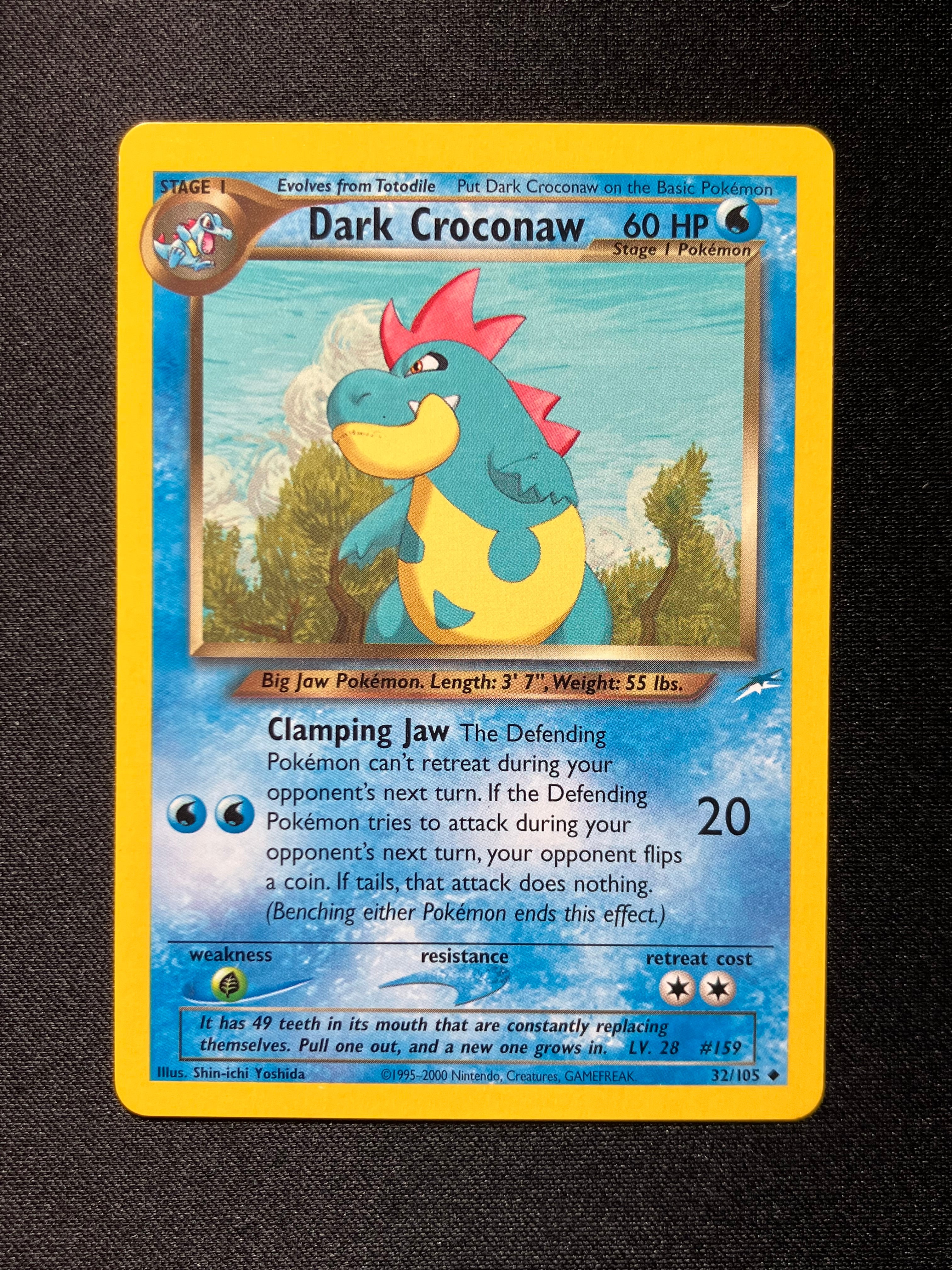 Dark Croconaw - Neo Destiny - #32