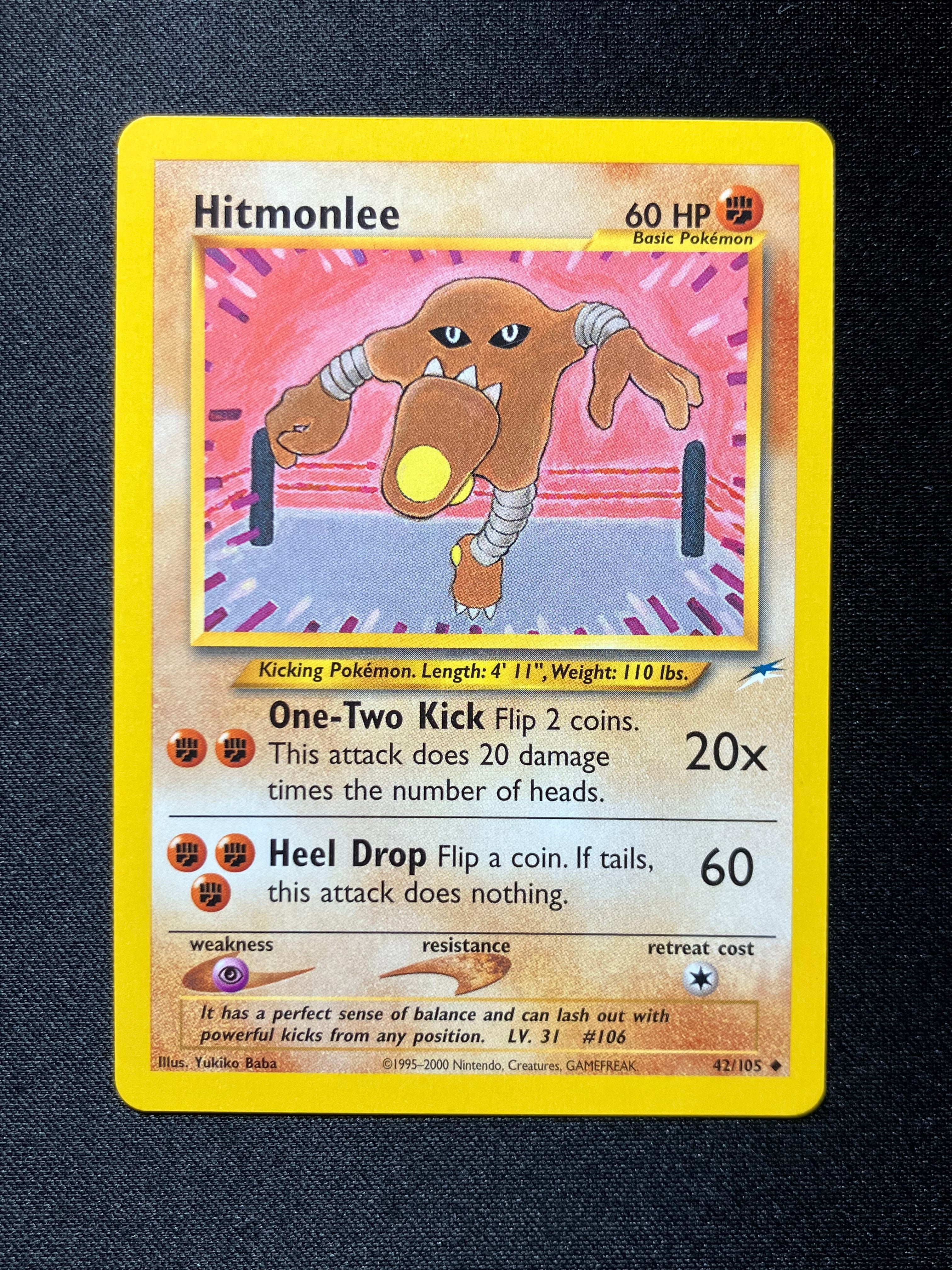 Hitmonlee - Neo Destiny - #42