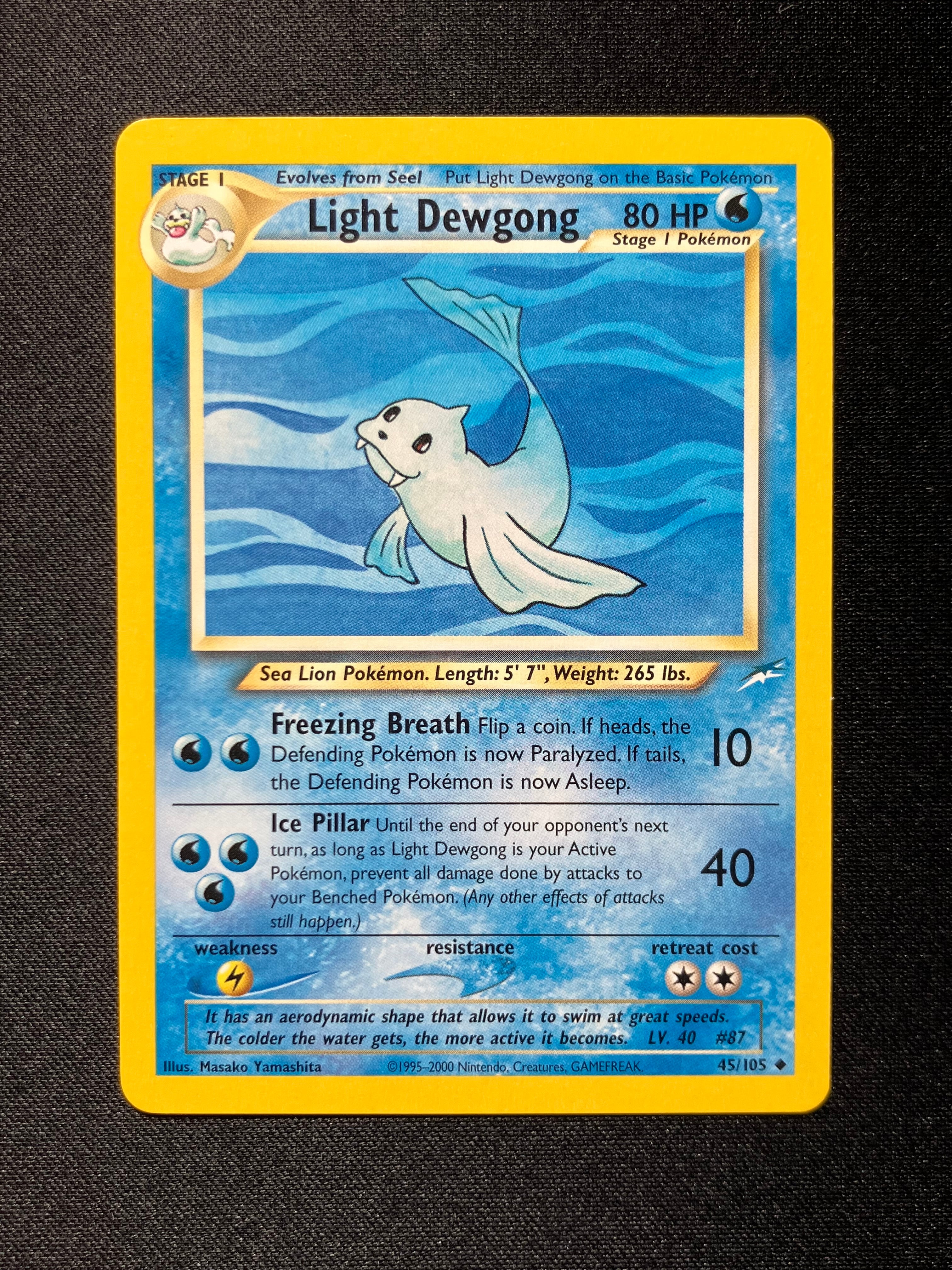 Light Dewgong - Neo Destiny - #45