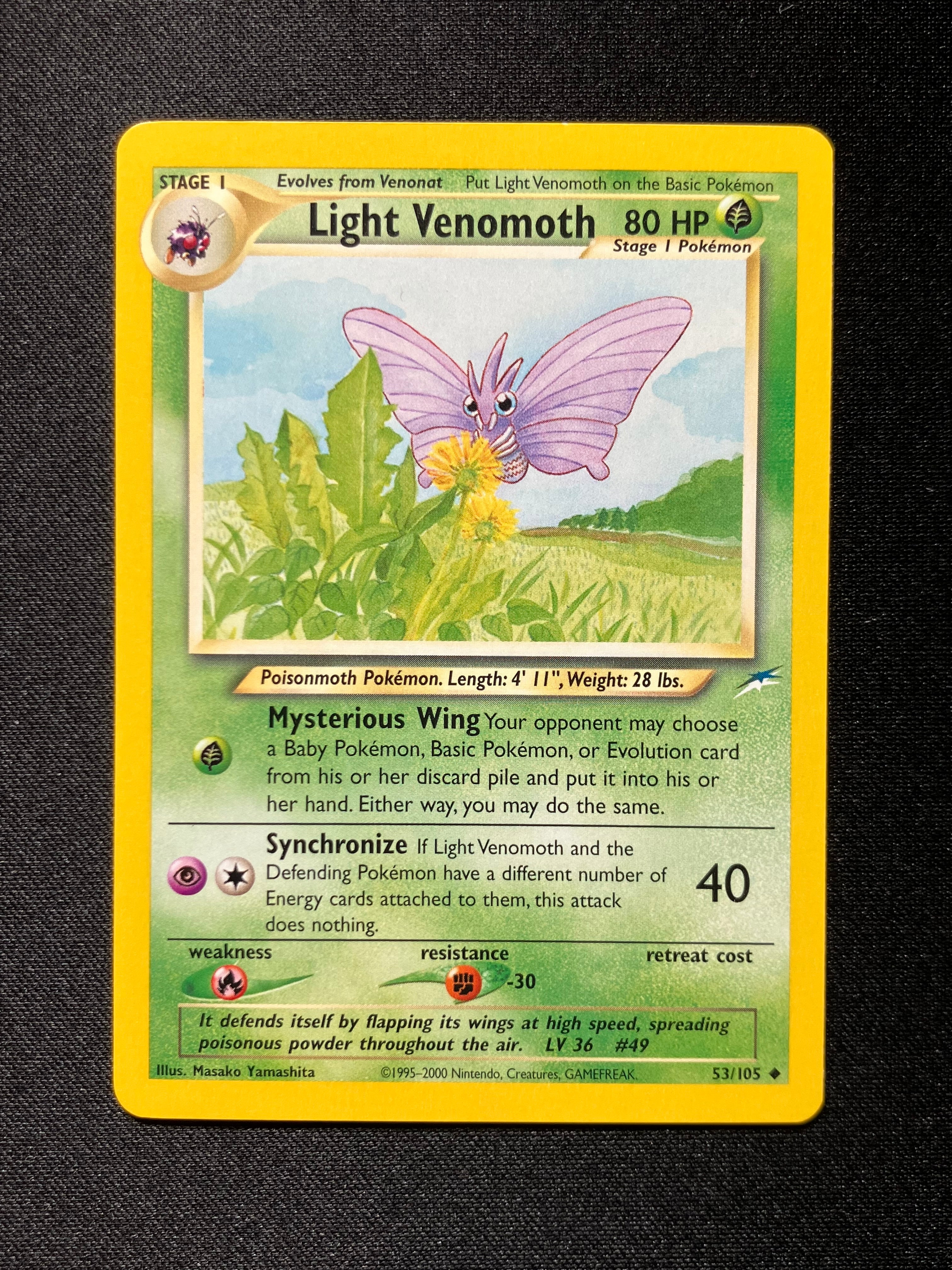 Light Venomoth - Neo Destiny - #53