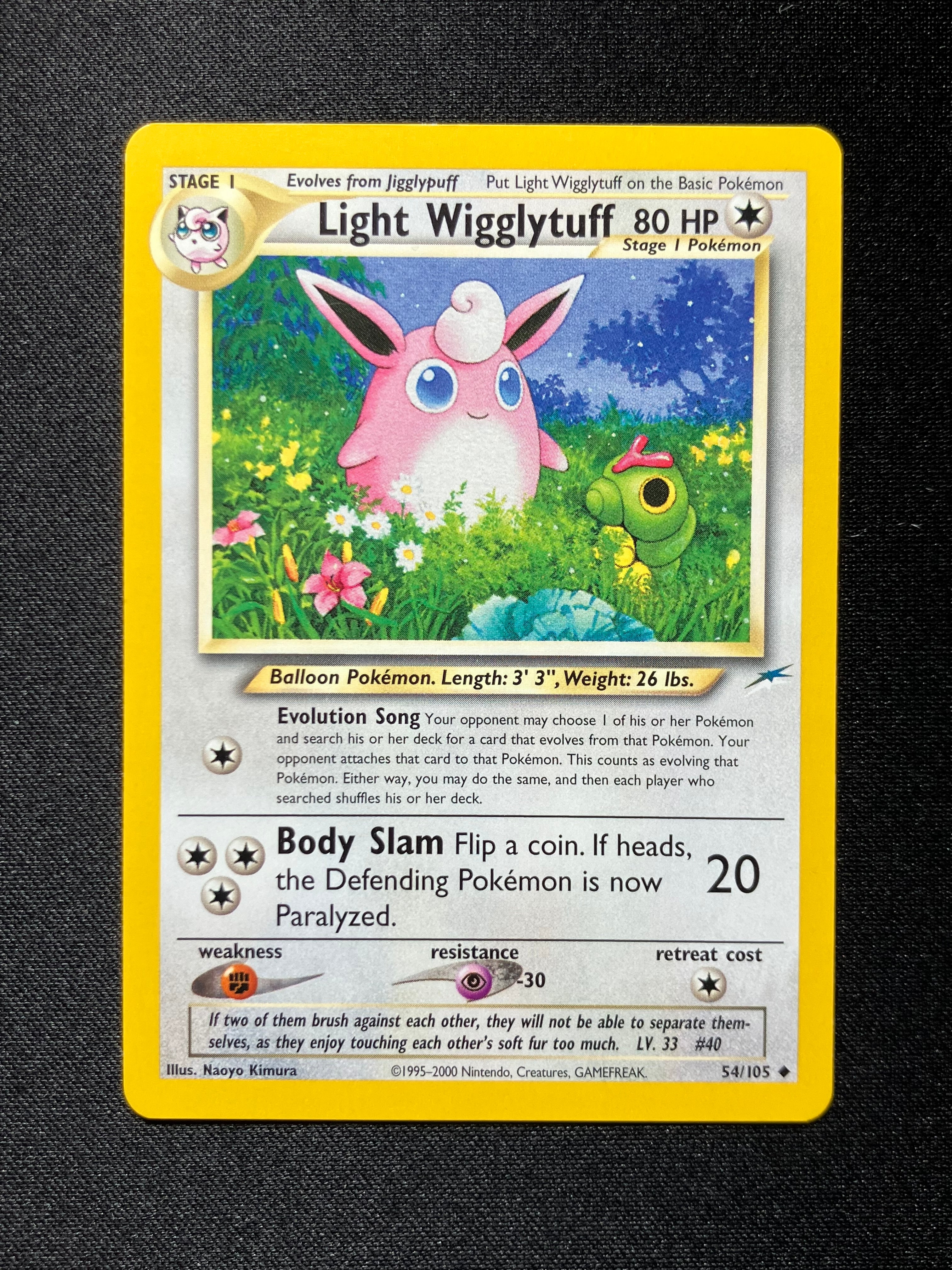 Light Wigglytuff - Neo Destiny - #54