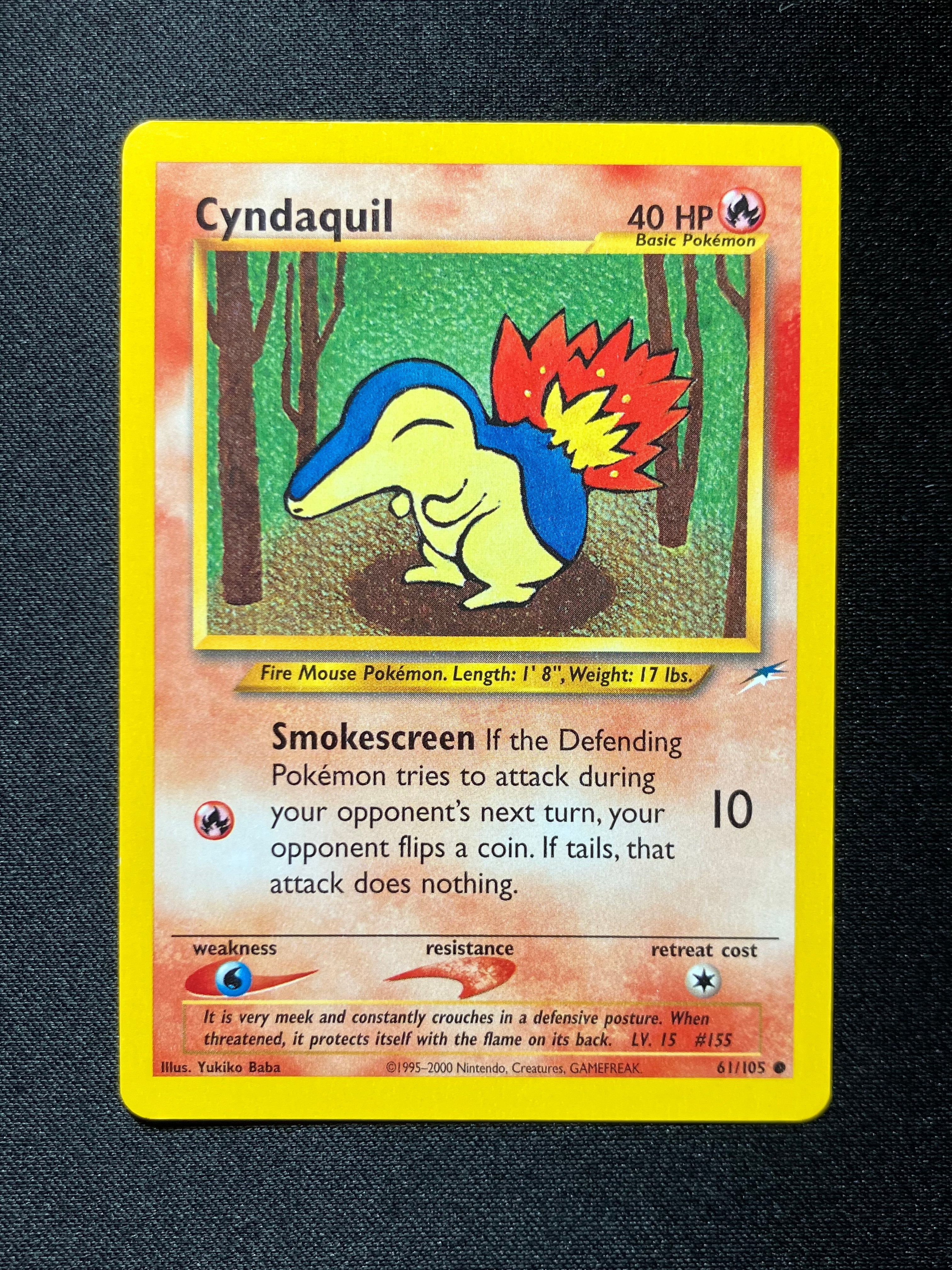 Cyndaquil - Neo Destiny - #61
