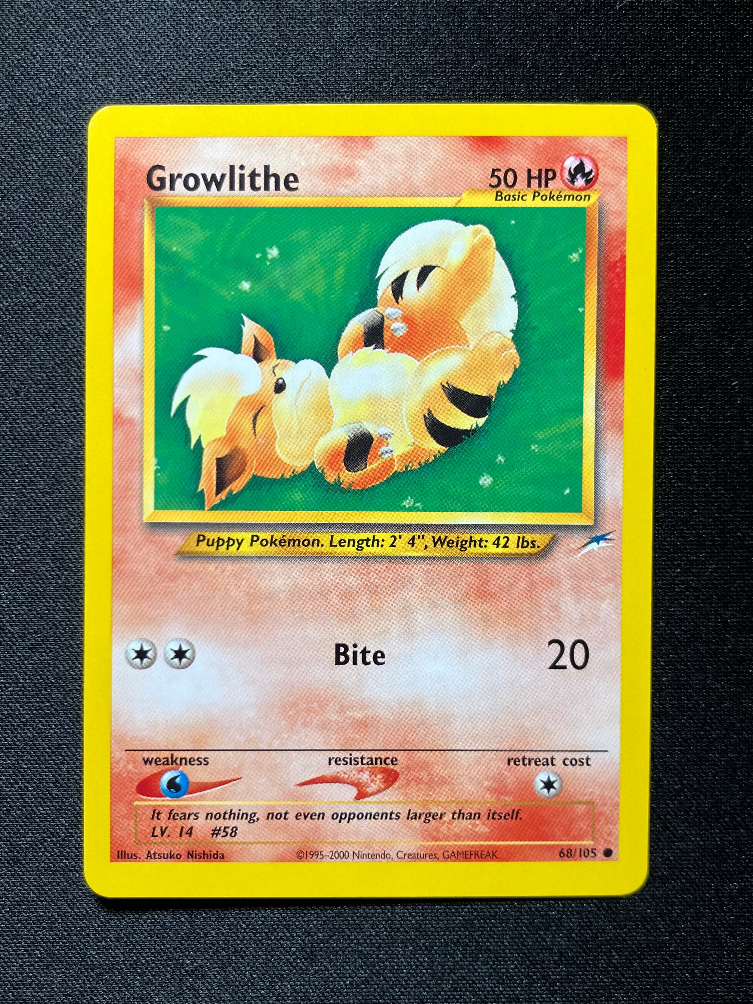 Growlithe - Neo Destiny - #68