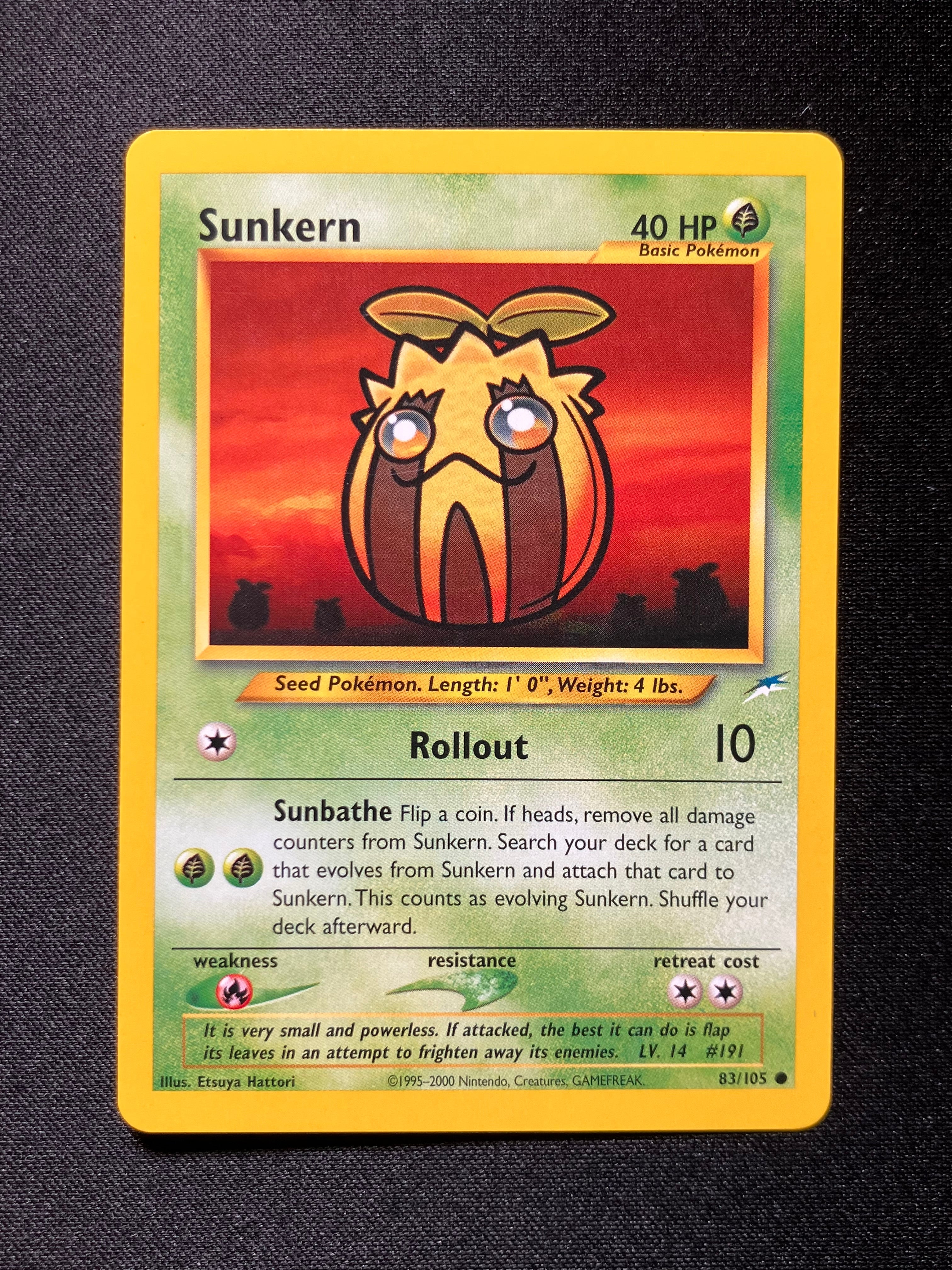 Sunkern - Neo Destiny - #83