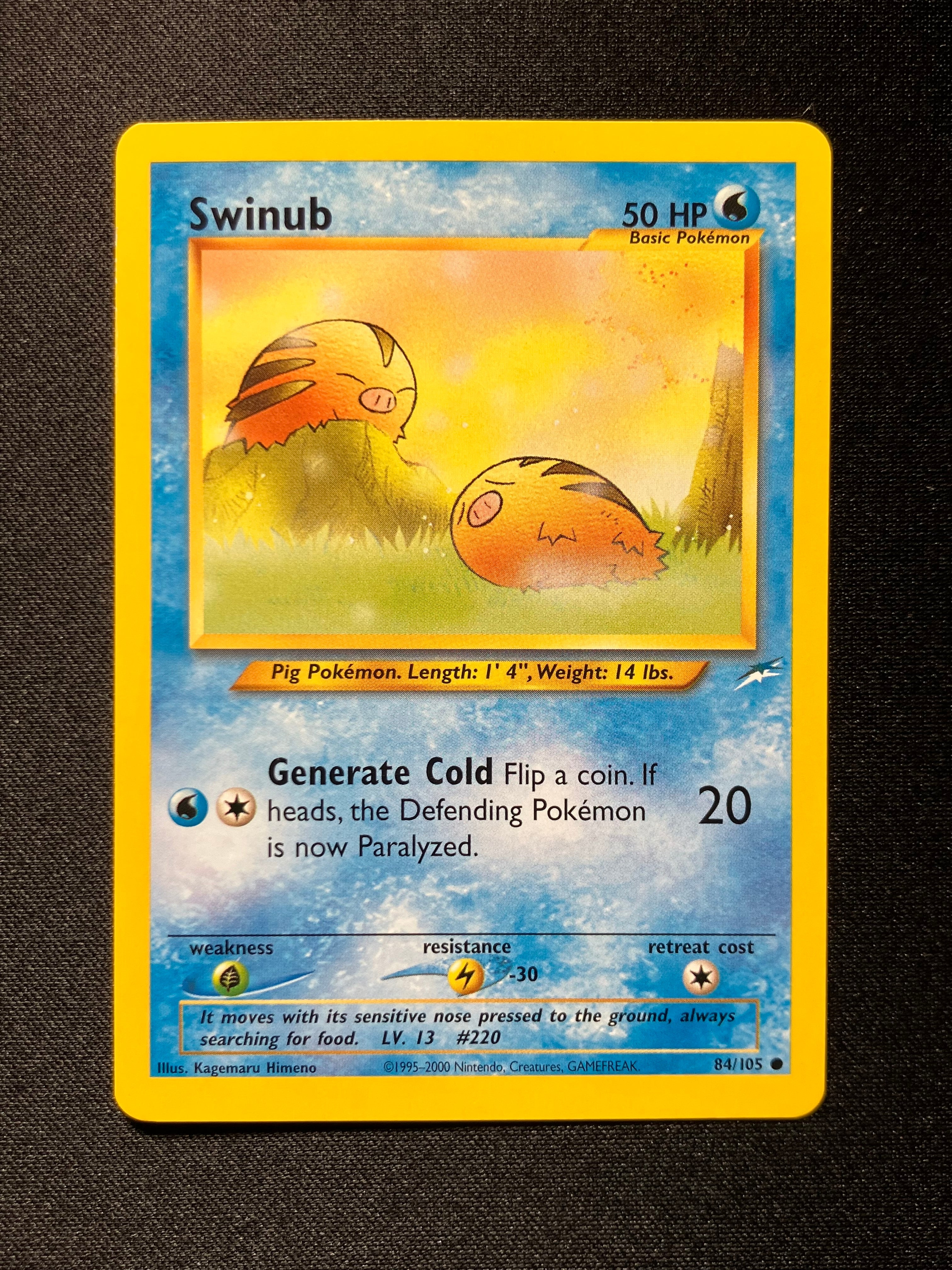 Swinub - Neo Destiny - #84