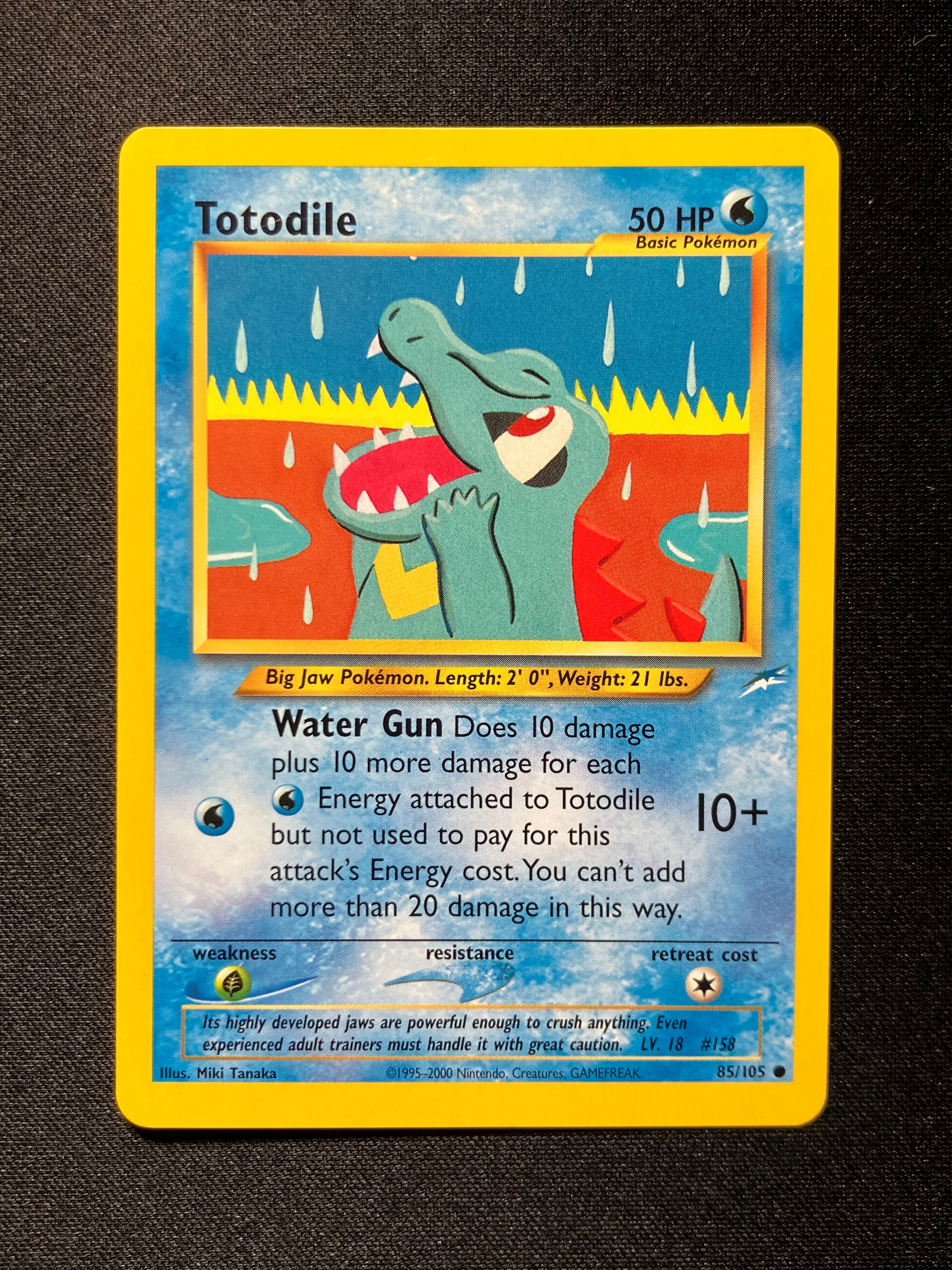 Totodile - Neo Destiny - #85