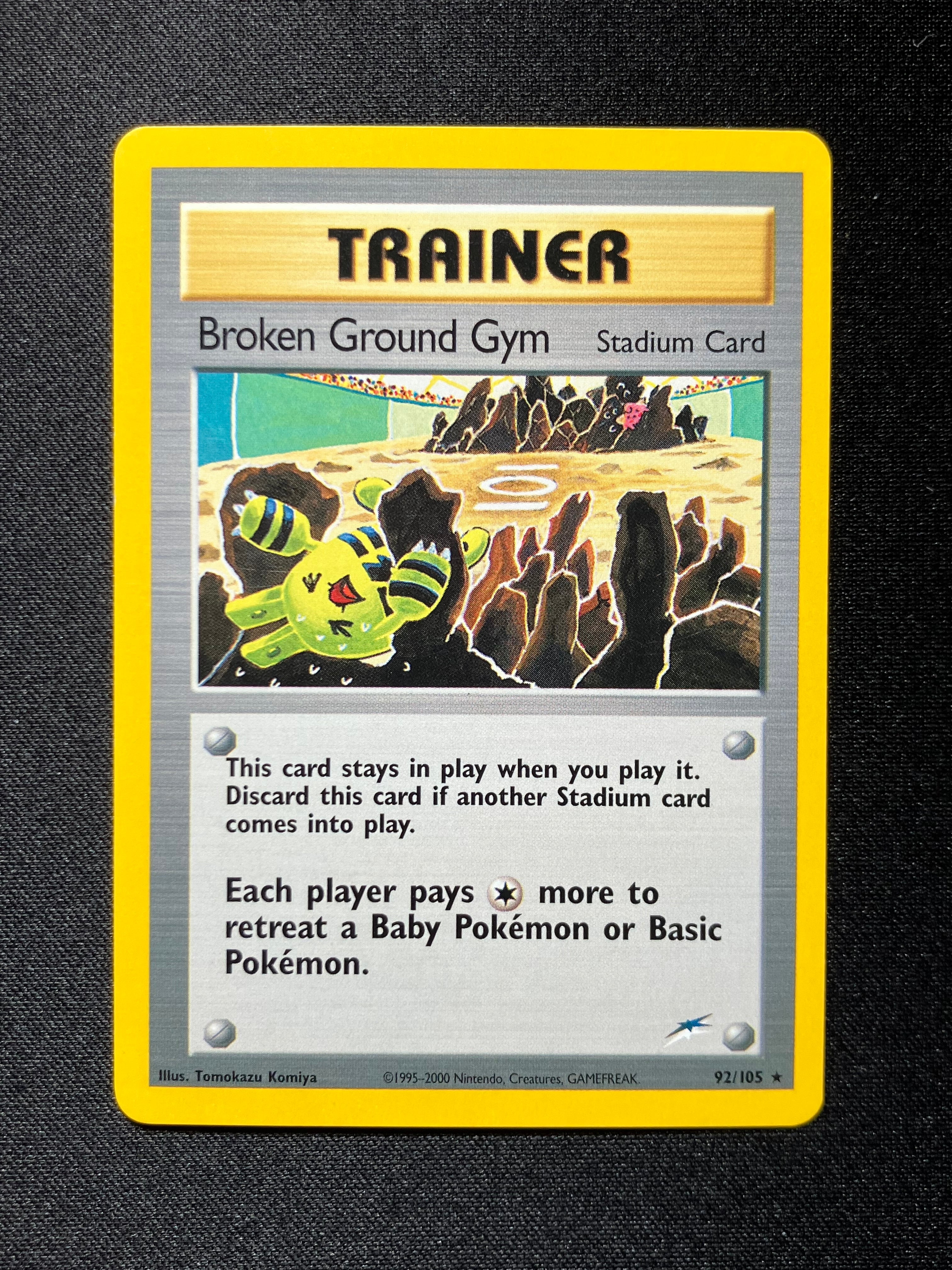 Broken Ground Gym - Neo Destiny - #92