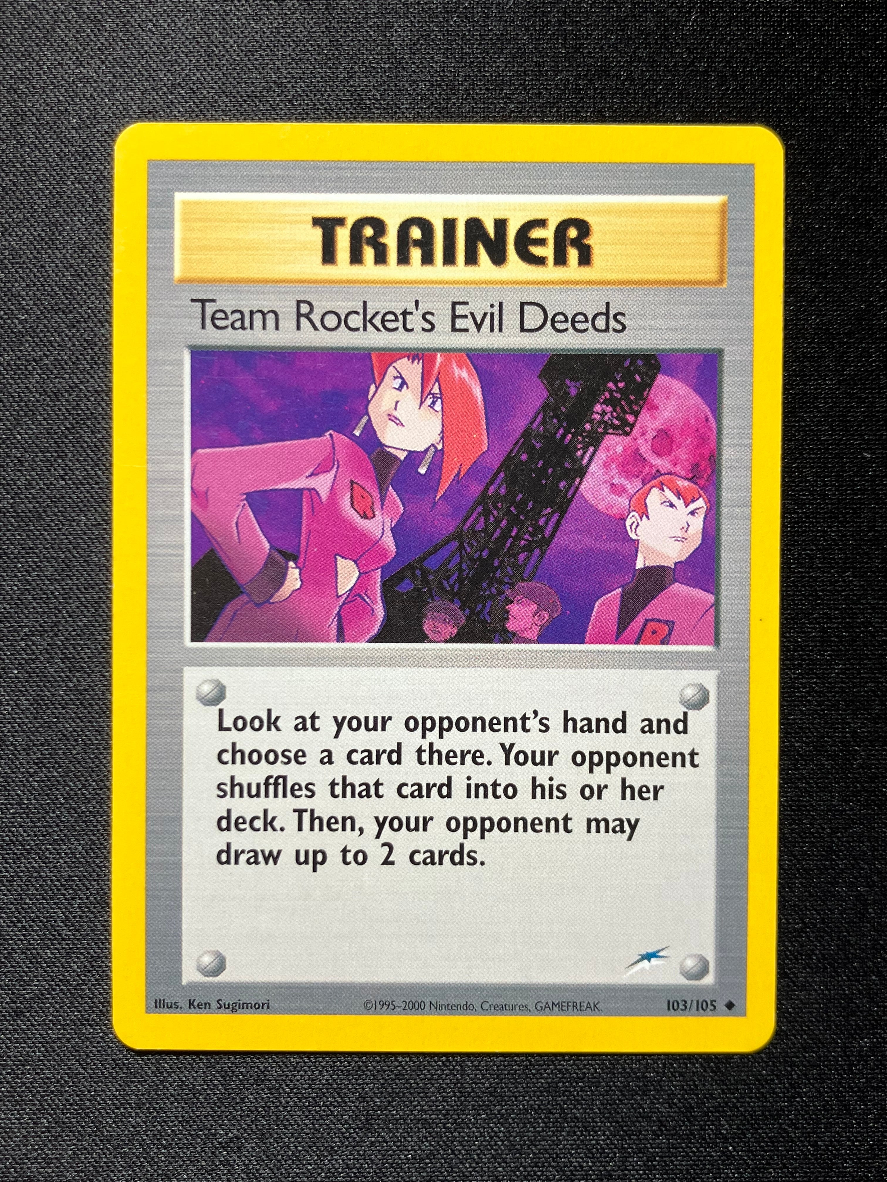 Team Rocket's Evil Deeds - Neo Destiny - #103