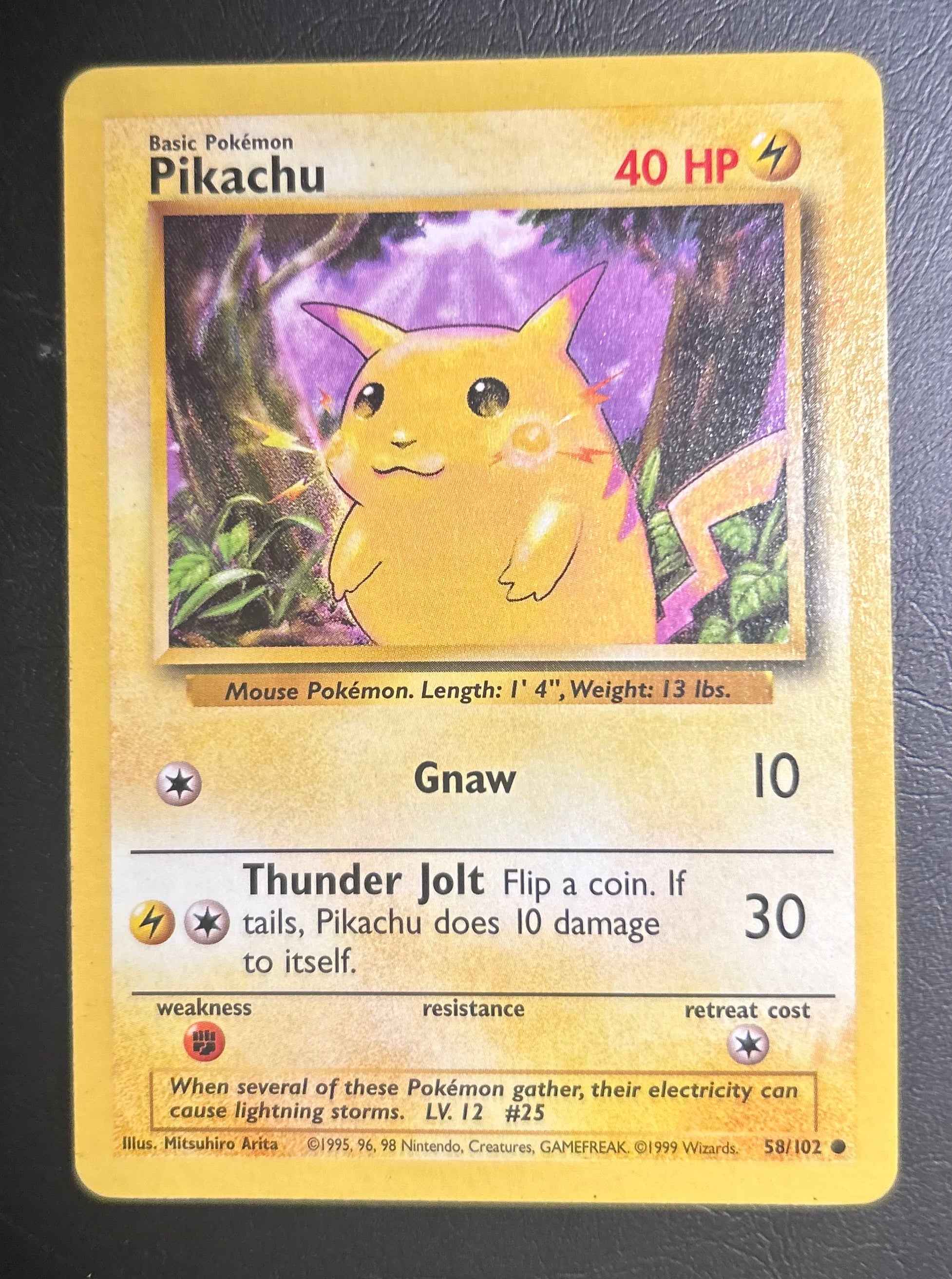 Pikachu - Base Set - #58