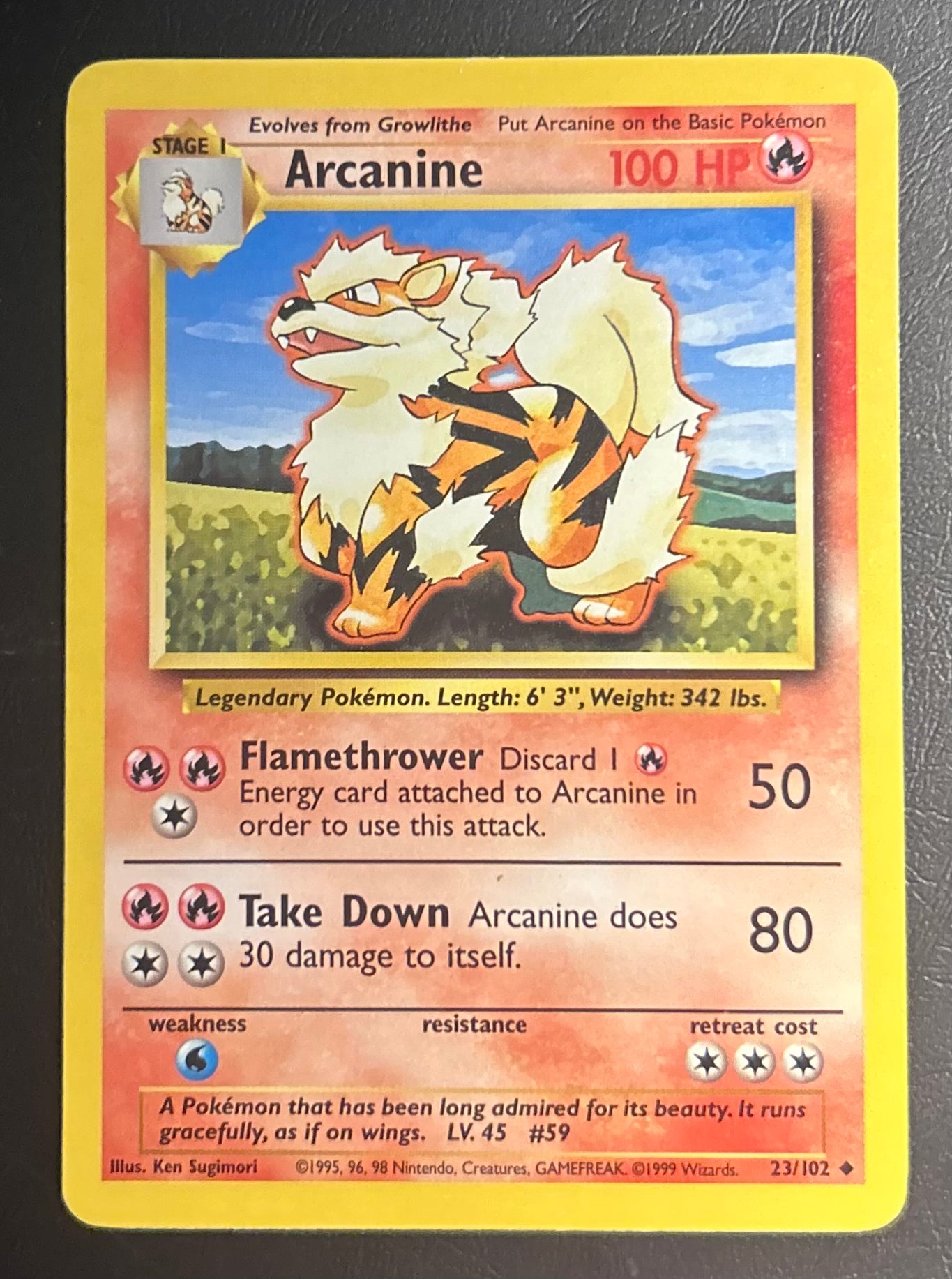 Arcanine - Base Set - #23