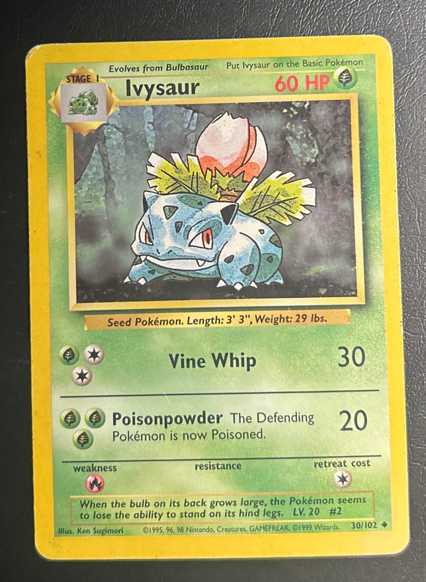 Ivysaur - Base Set - #30